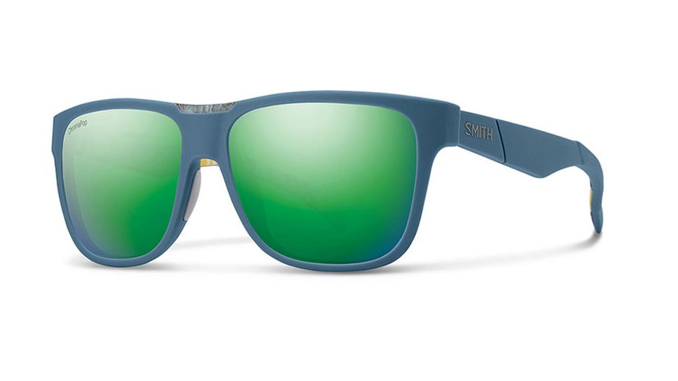 Smith Optics Lowdown Single Vision Prescription Sunglasses, Matte Corsair Ripped Frame, LDCMGMMCARSV
