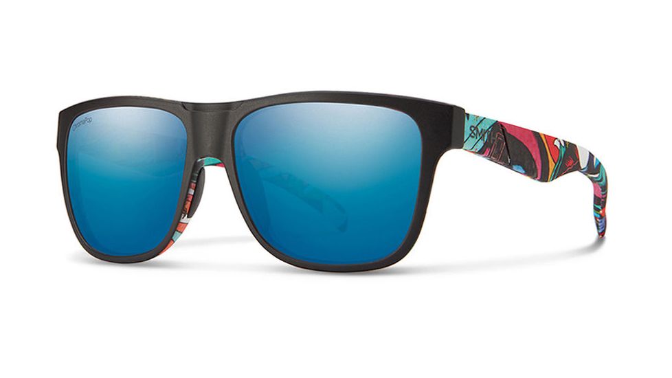 Smith Optics Lowdown Single Vision Prescription Sunglasses, BSF Frame, Polarized, LDCPUGMBSFSV