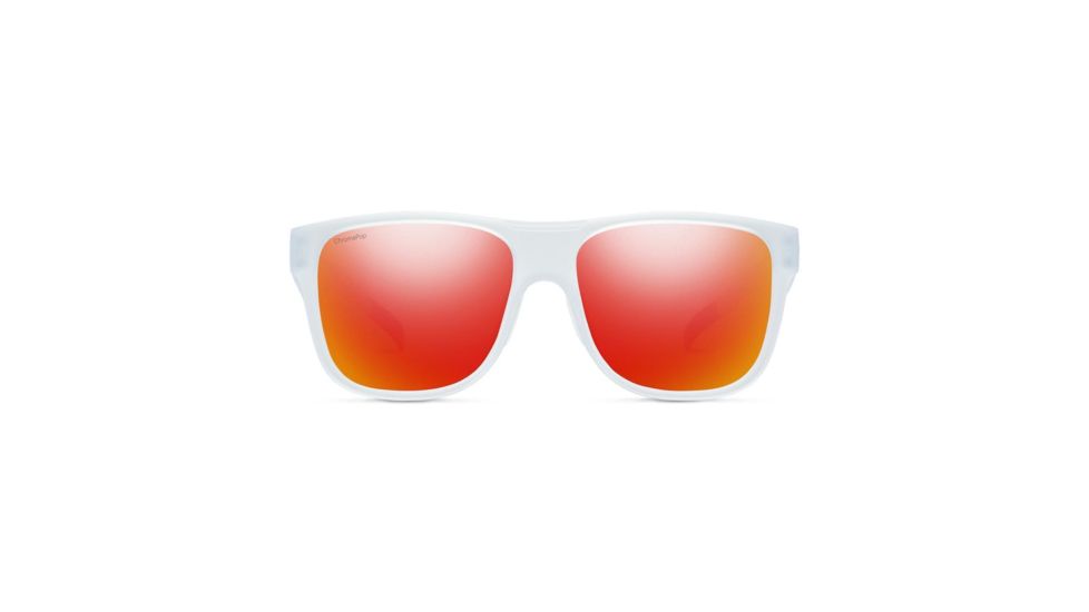 Smith Optics Lowdown Xl Single Vision Prescription Sunglasses, Matte Crystal Red Frame, LXCMDMMCRDSV
