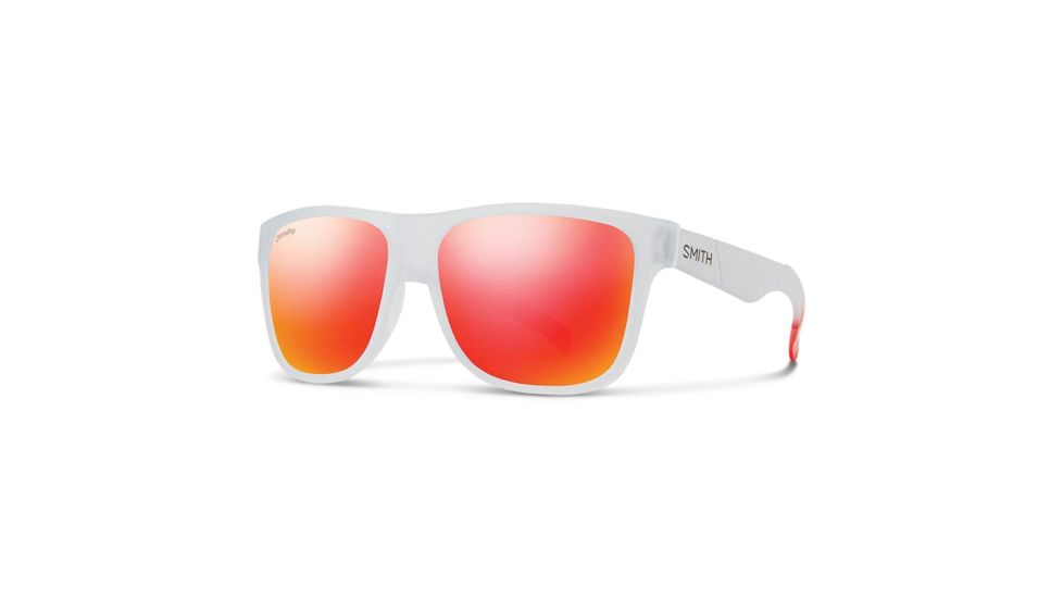 Smith Optics Lowdown Xl Single Vision Prescription Sunglasses, Matte Crystal Red Frame, LXCMDMMCRDSV