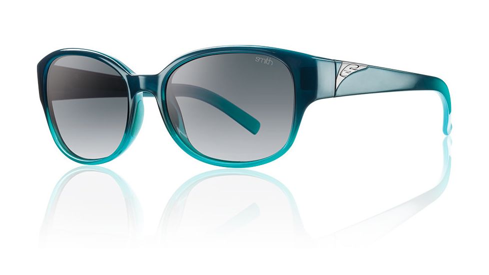 Smith Optics Lyric sg, Navy Aqua Fade/Gray Gradient carb TLT lens LYPCGYGNAF