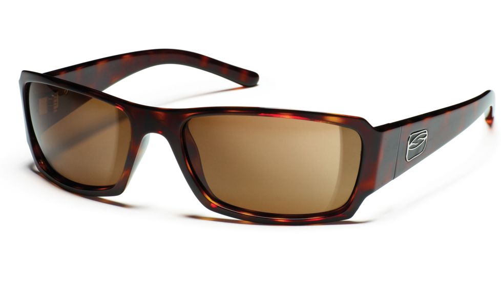 Smith Optics Outlaw Sunglasses - Tortoise frames, Polarized Brown lenses