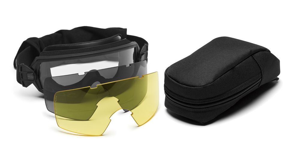 Smith Elite Outside The Wire Goggles w/ Gray &amp; Yellow Spare Lens-Deluxe, Multicam OTW01MC12-3R