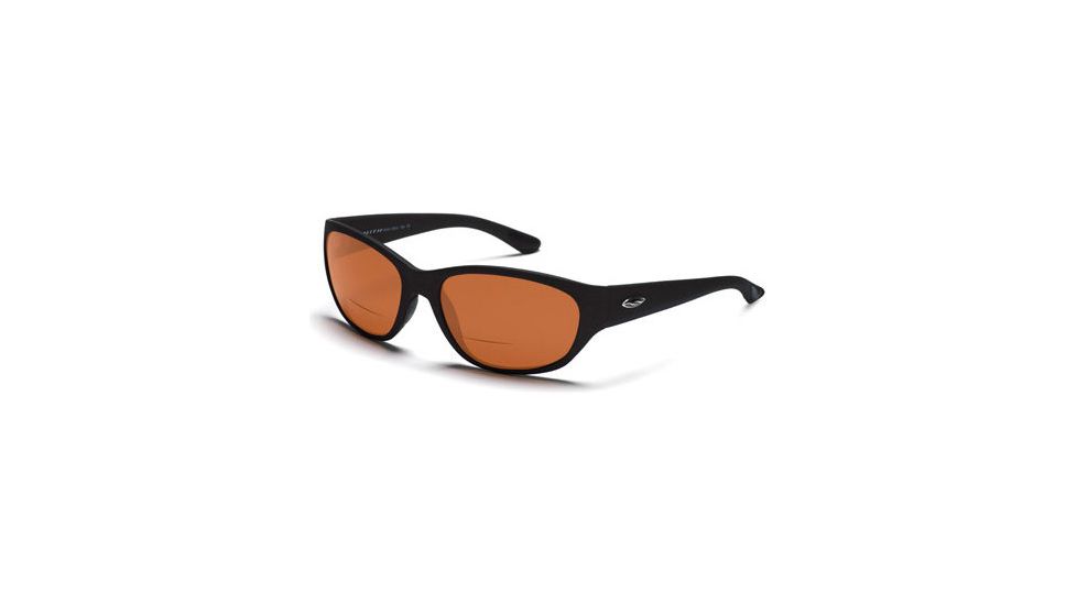 Smith Optics Padre Reader Sunglasses - Black frames, Polarized Copper lenses