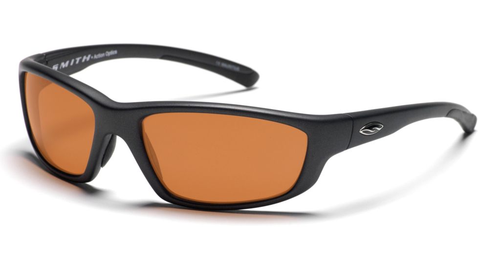 Smith Optics Passage Sunglasses with Graphite frames and Copper Polarized lenses