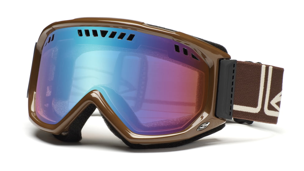 Smith Scope Pro Goggles, Classic Brown Foundation, Sensor Mirror SP3ZSF11