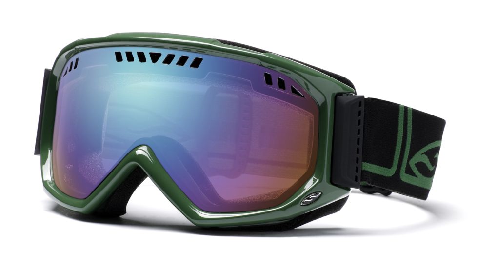Smith Optics Scope Pro Snow Goggles - Heritage Green Frame, Sensor Mirror Lens