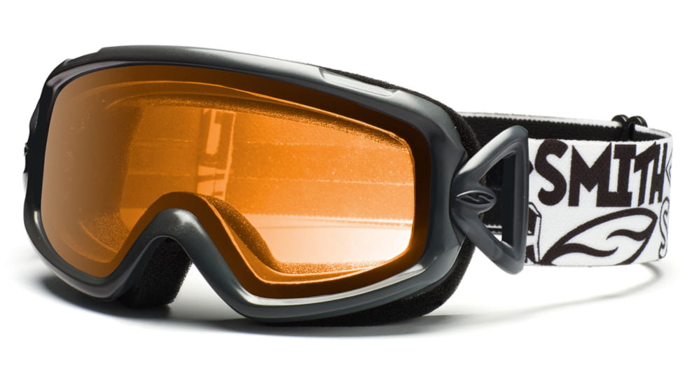 Smith Optics Sidekick Goggles - Black Frame, Gold Lenses DK2GBK12