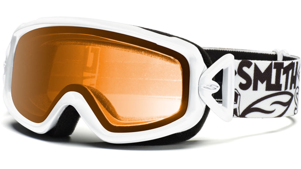 Smith Optics Sidekick Goggles - White Frame, Gold Lenses DK2GWT12