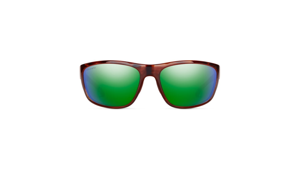 Smith Redding Sunglasses, Tortoise Frame, ChromaPop Glass Polarized Green Mirror Lens, 20234308662UI