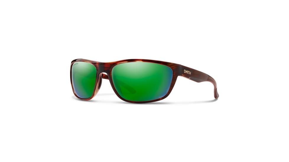 Smith Redding Sunglasses, Tortoise Frame, ChromaPop Glass Polarized Green Mirror Lens, 20234308662UI