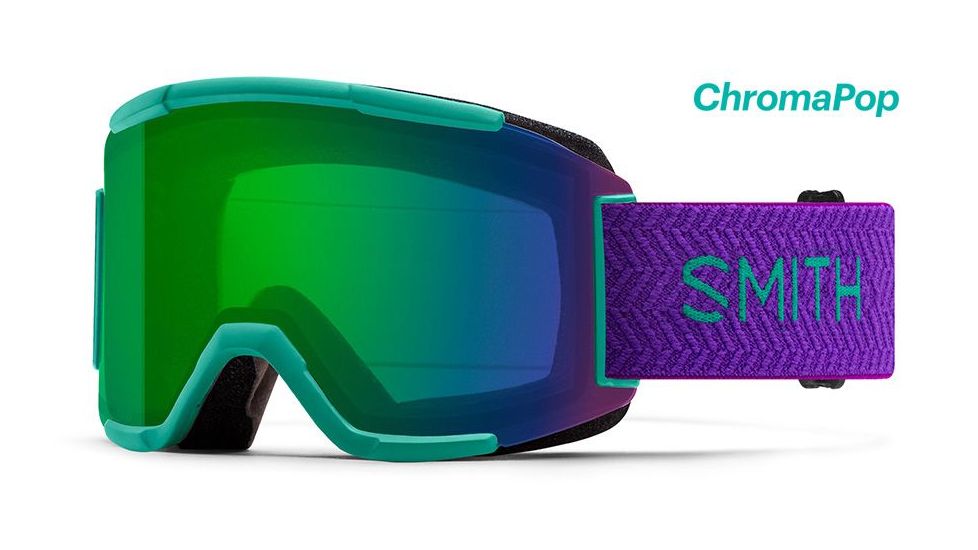 Smith SQUAD, Chromapop Everyday Green Mirror, JADE BLOCK, M0066823J99XP