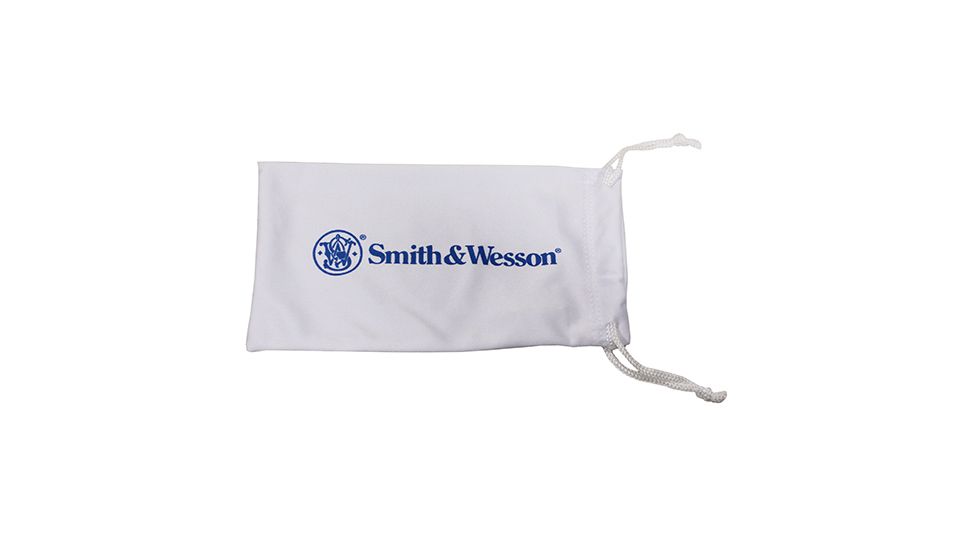 Smith &amp; Wesson Sergeant Shooting Glasses, Full Frame, Black/Smoke Lens, 110165