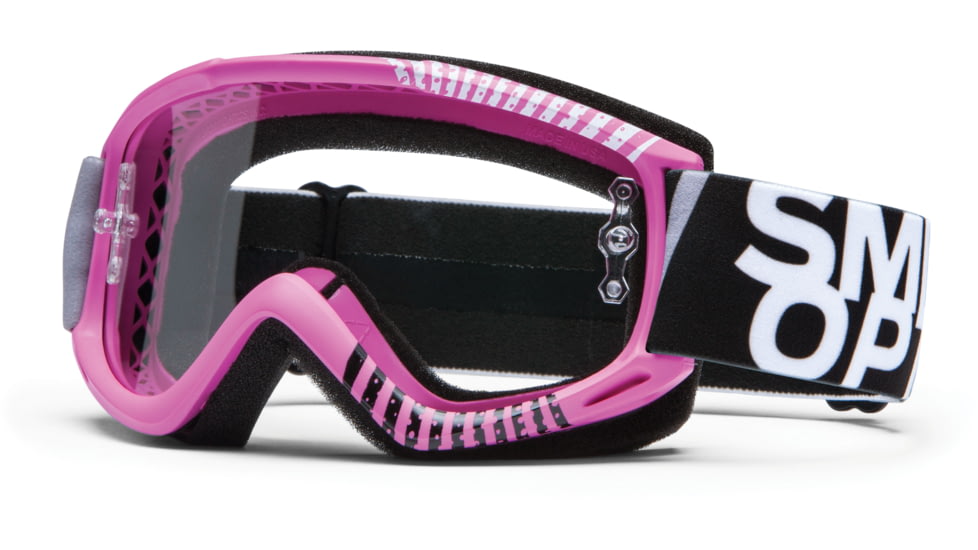 Smith Optics Fuel v.1 MX Goggles - Pink Daze Frame w/ Clear Anti Fog Lens FV1CFPZ13