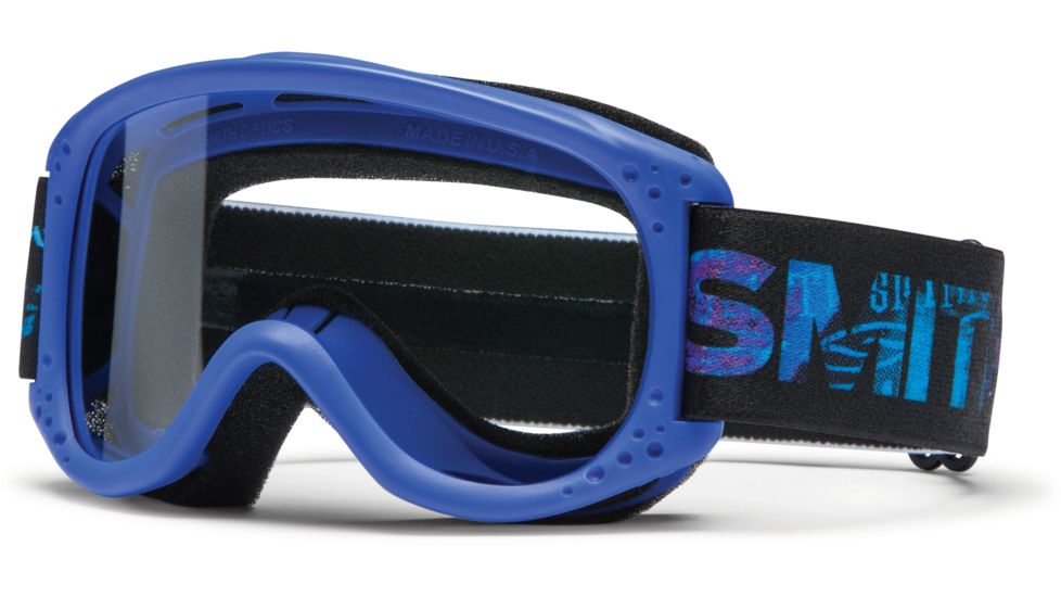 Smith Optics Junior MX Goggles - Blue Frame w/ Clear Anti Fog Lens JX1CFBL13