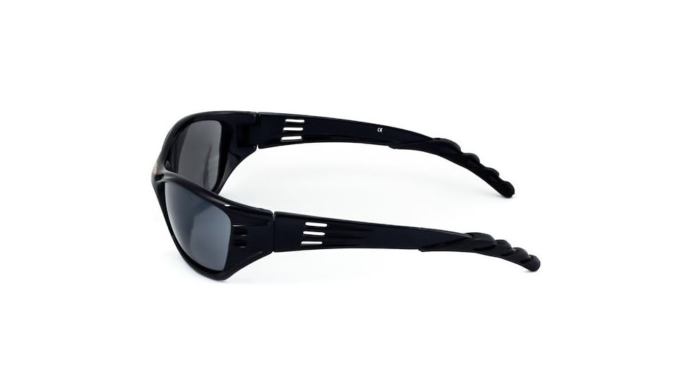 Sos Wraps / Hurricane Sunglasses, Frame - Tr90 Black, Lens - Pc Decenter Smoke-fm