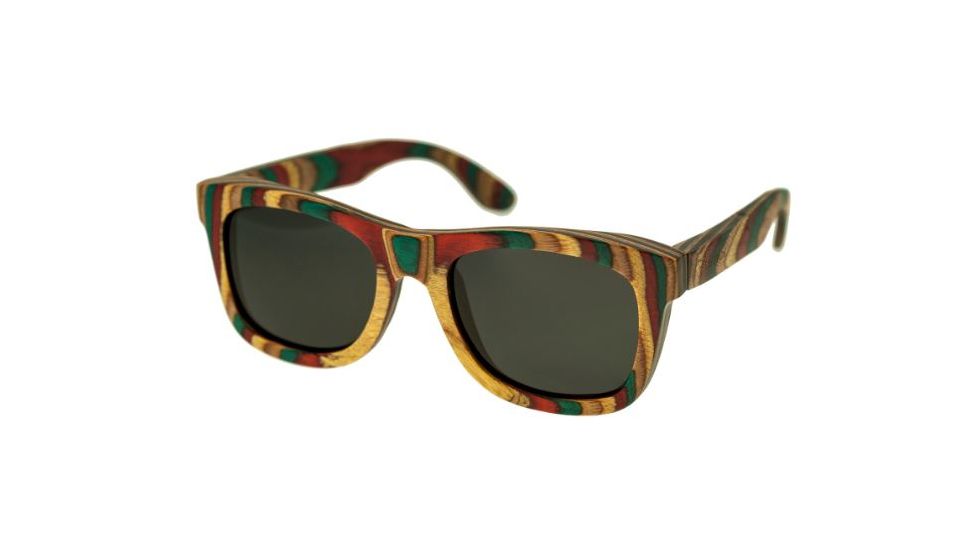 Spectrum Sunglasses Moriarty S107bk Sunglasses, Multi Frame, Black Lens SSGS107BK