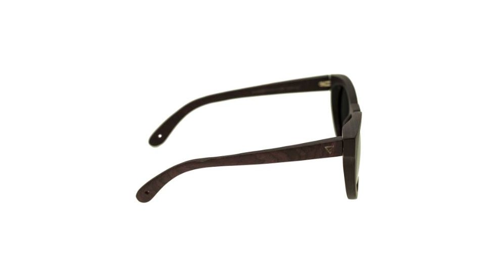 Spectrum Sunglasses Munro S126bk Sunglasses, Purple Frame, Black Lens SSGS126BK