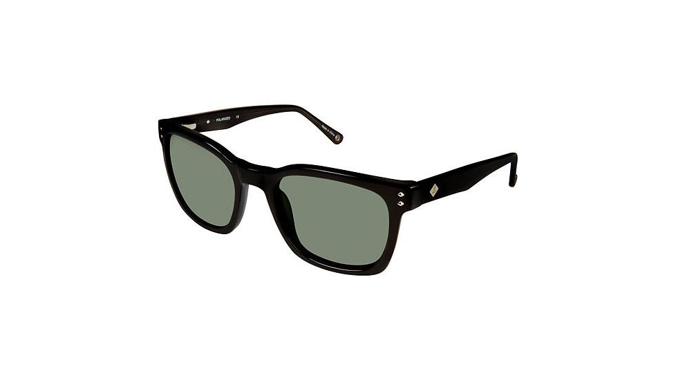 Sperry Top-Sider BRANT POINT Bifocal Prescription Sunglasses SPBRANTPOINT01 - Frame Color Black /trns Gry
