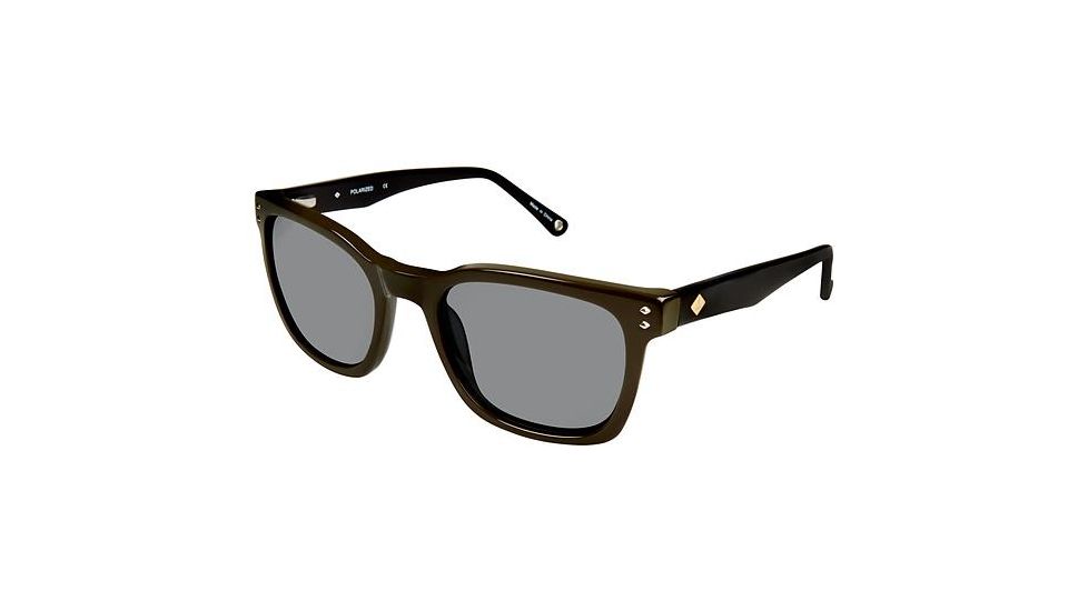 Sperry Top-Sider BRANT POINT Bifocal Prescription Sunglasses SPBRANTPOINT03 - Frame Color Drk Olive/black