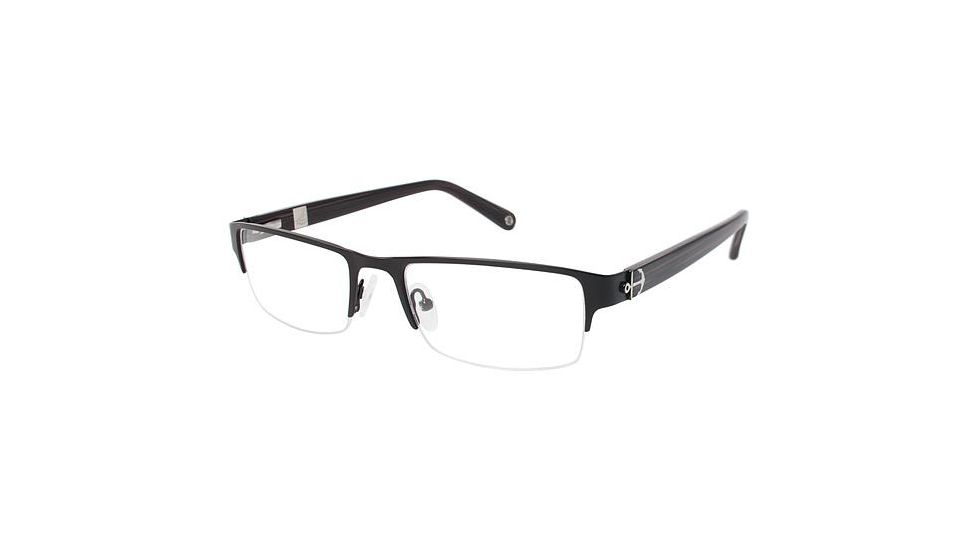 Sperry Top-Sider FREEPORT Eyeglass Frames - Frame Matte Black SPFREEPORT01
