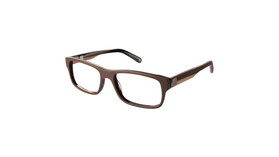 Sperry Top-Sider NAVARRE Single Vision Prescription Eyeglasses - Frame LIGHT BROWN, Size 54/17mm SPNAVARRE03