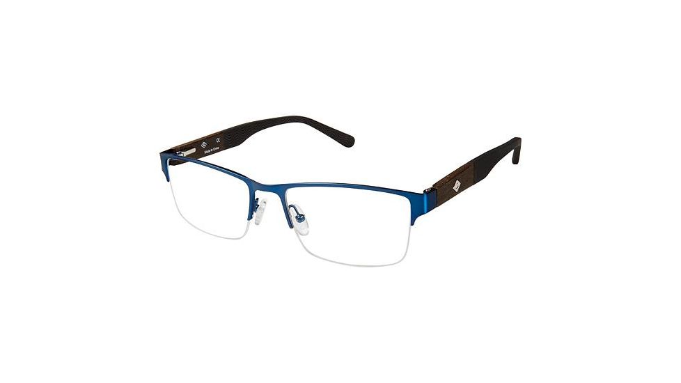 Sperry Top-Sider ROCKPORT Prescription Eyeglasses - Frame MATTE NAVY/BLCK, Size 54/18mm SPROCKPORT01