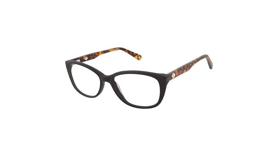 Sperry Top-Sider SEA GROVE Eyeglass Frames - Frame Black / Tort, Size 52/18mm SPSEAGROVE01