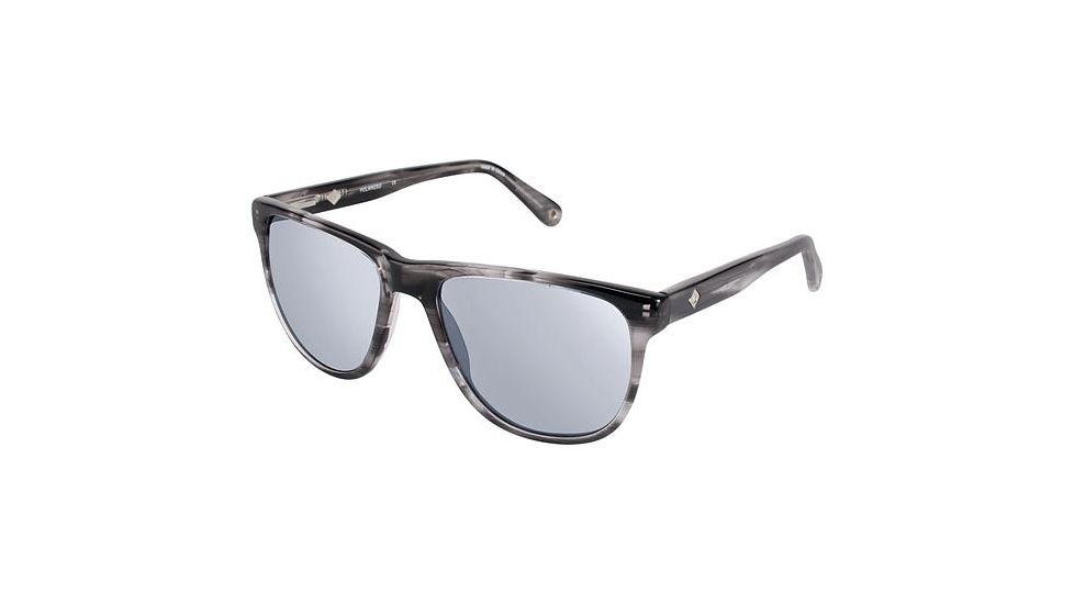 Sperry Top-Sider Seaford Sunglasses - Frame GREY HORN, Lens Color Dark Grey Mirror, Size 55/17mm SPSEAFORD03