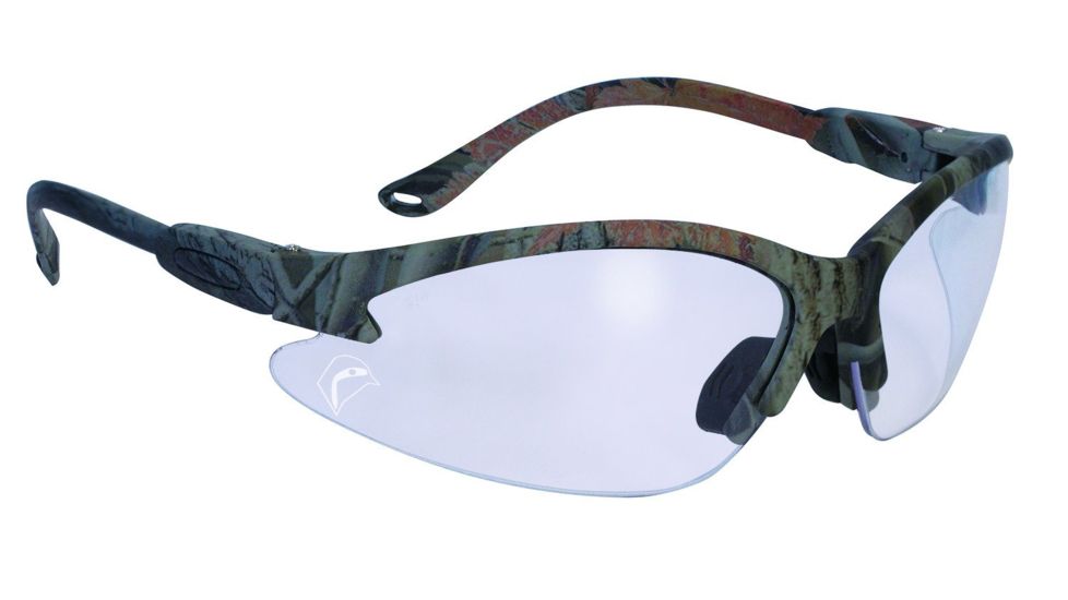 SSP Eyewear Bullchukar Sportsman Hunting Glasses, Camo Frame, Crystal Clear Anti-Fog Lens 011711950645