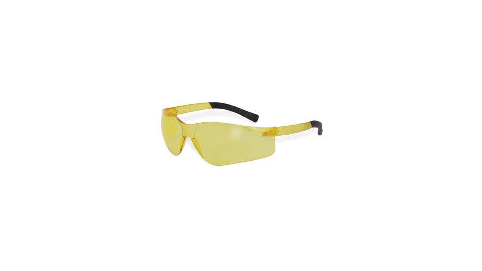 SSP Eyewear Turbo Safety Glasses, Black Frame, Amber Lens, TURBO AM
