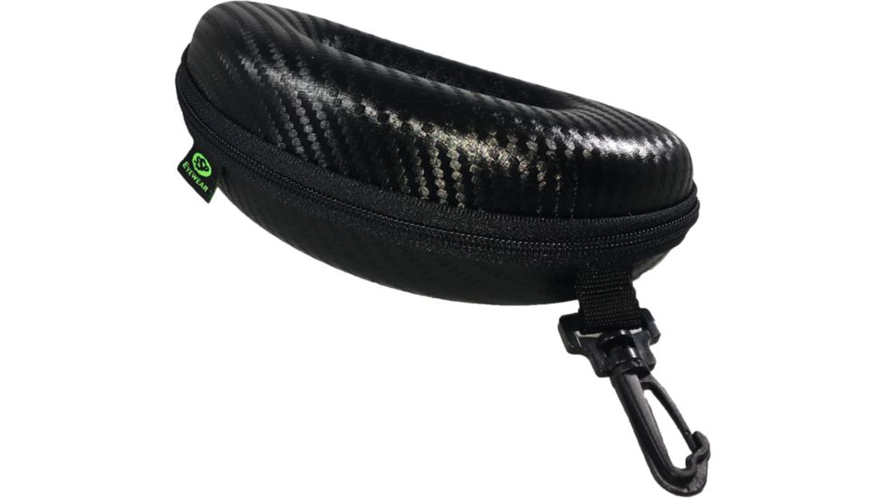 SSP Eyewear Zipper Hard Glass Case, Black 011711954650