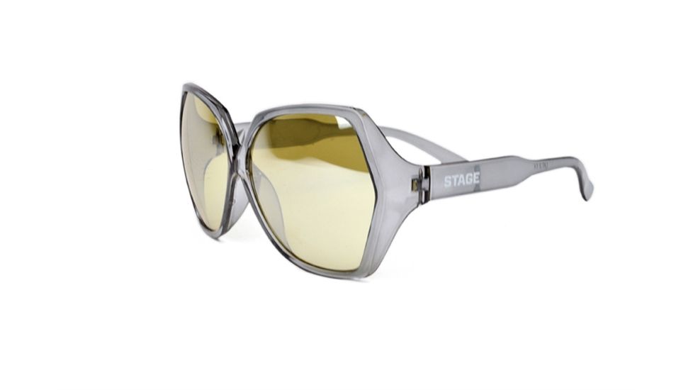 Stage Diva Clear Gray Frame Yellow Mirror Lens STG3069CY