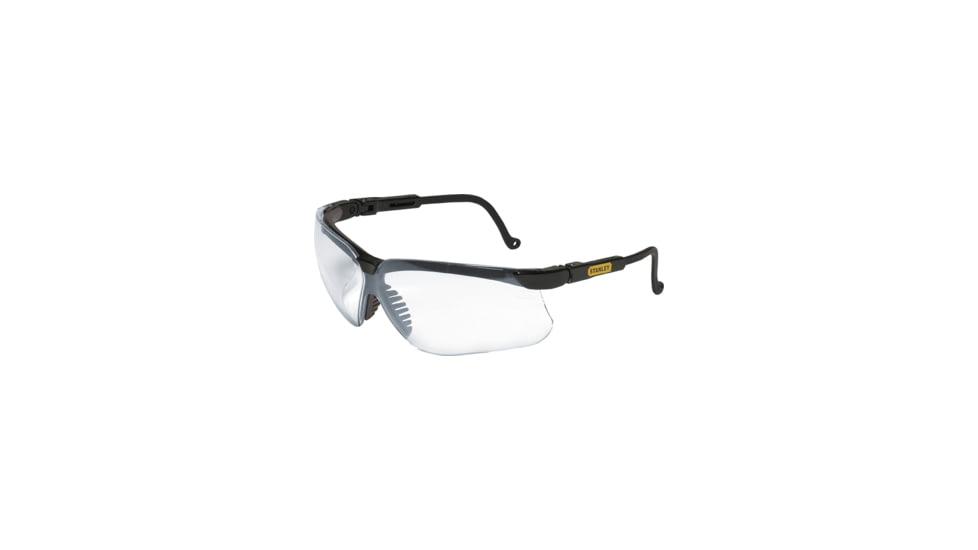 Stanley Rst 61023 Genesis Black Clear Lens Premium Safety Glasses
