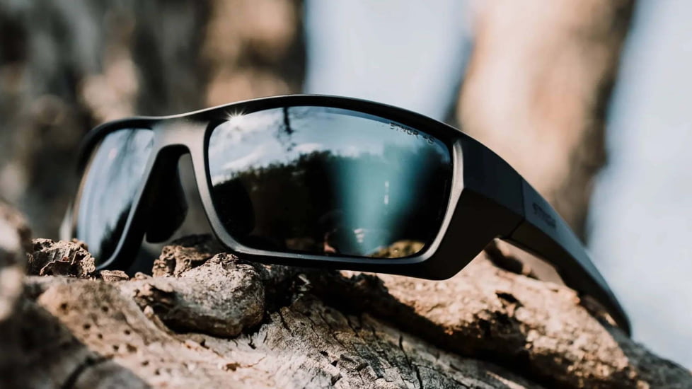 STNGR Alpine Ballistic Sunglasses, Matte Black/Smoke, Medium/Large, AB-RHXL-VD4N