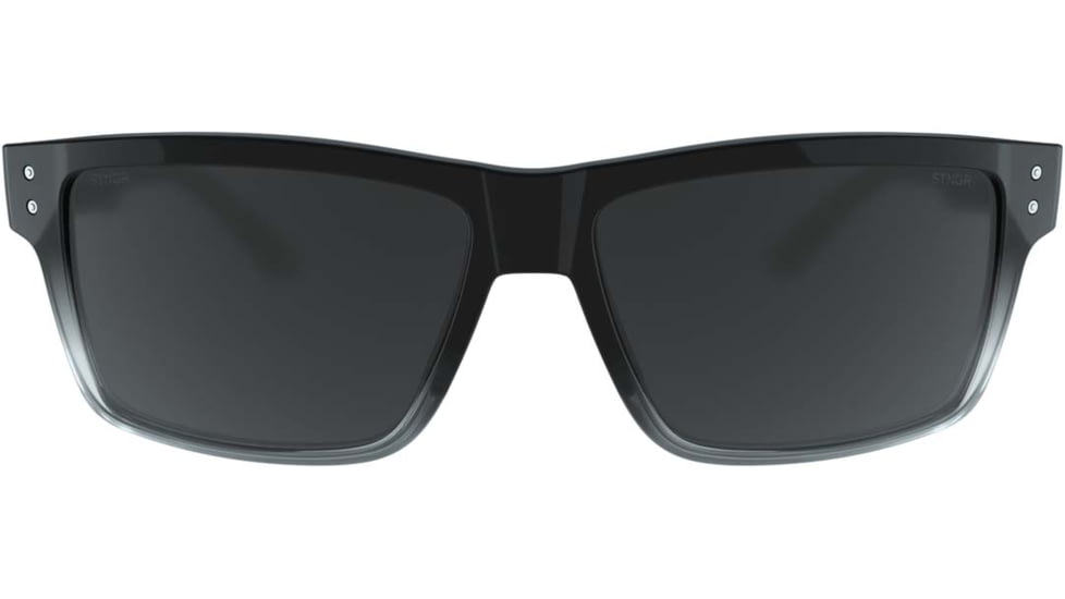 STNGR Nomad Lifestyle Sunglasses, Black/Smoke, Medium/Large, 14-272F-D64A