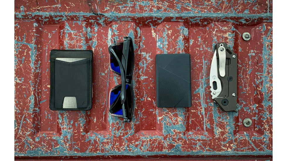 STNGR Nomad Lifestyle Sunglasses, Black/Smoke, Medium/Large, 14-272F-D64A