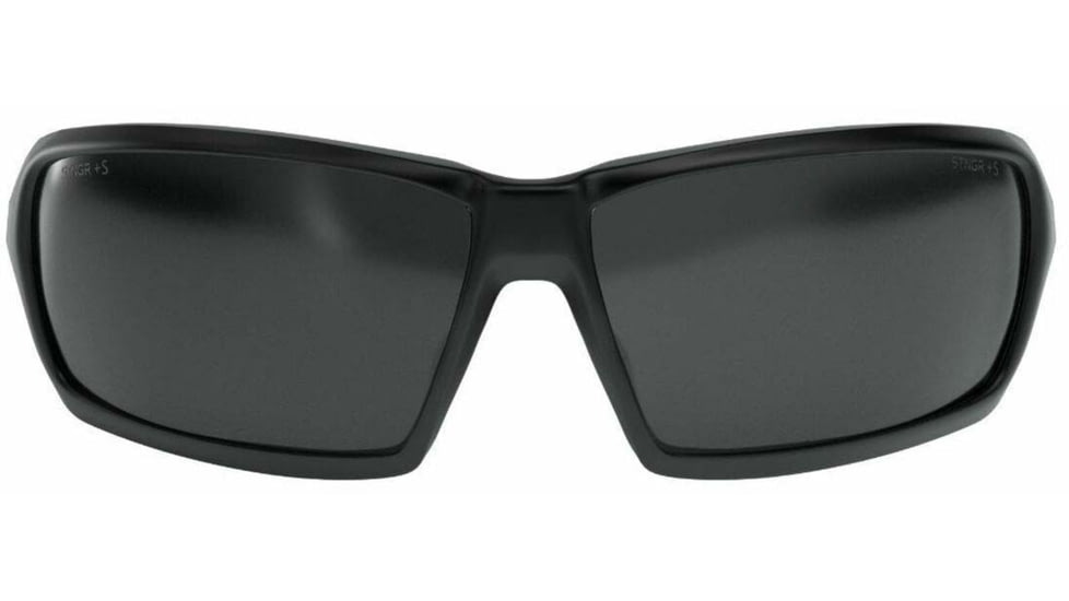 STNGR Ridge Ballistic Sunglasses, Matte Black/Smoke, Large/Extra Large, LC-43O4-RW0G