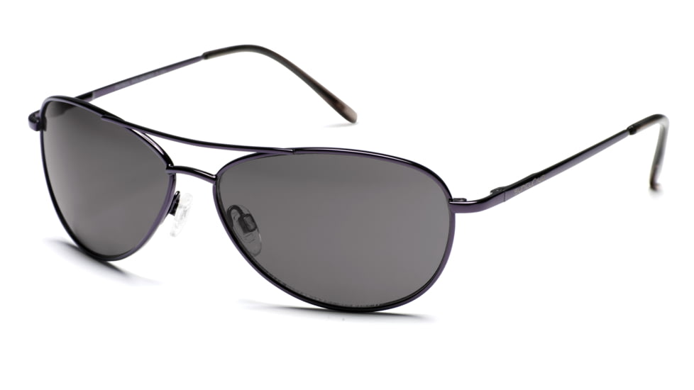 Suncloud Patrol Sunglasses with Blackberry Frames, Gray Lenses