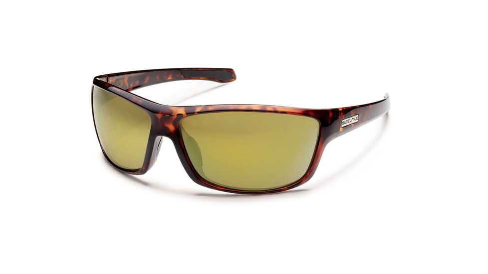 Suncloud Polarized Optics Conductor (New) Sunglasses - Tortoise Frame, Golden Mirror Polarized Polycarbonate Lenses S-CDPPNMTT