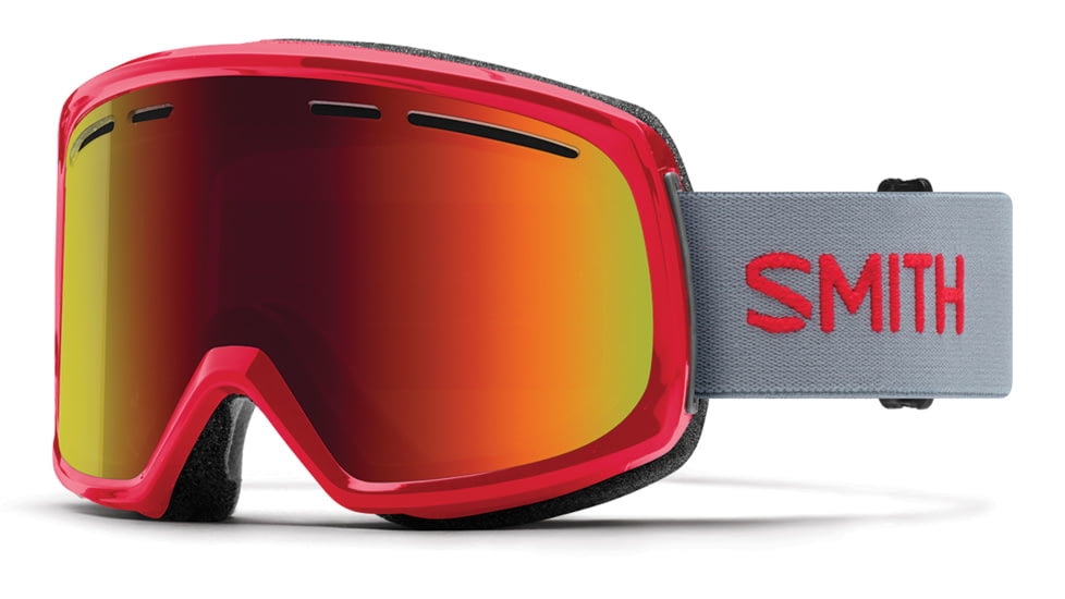 Suncloud Polarized Optics Range Goggles-Fire-Red Sol-X Mirror