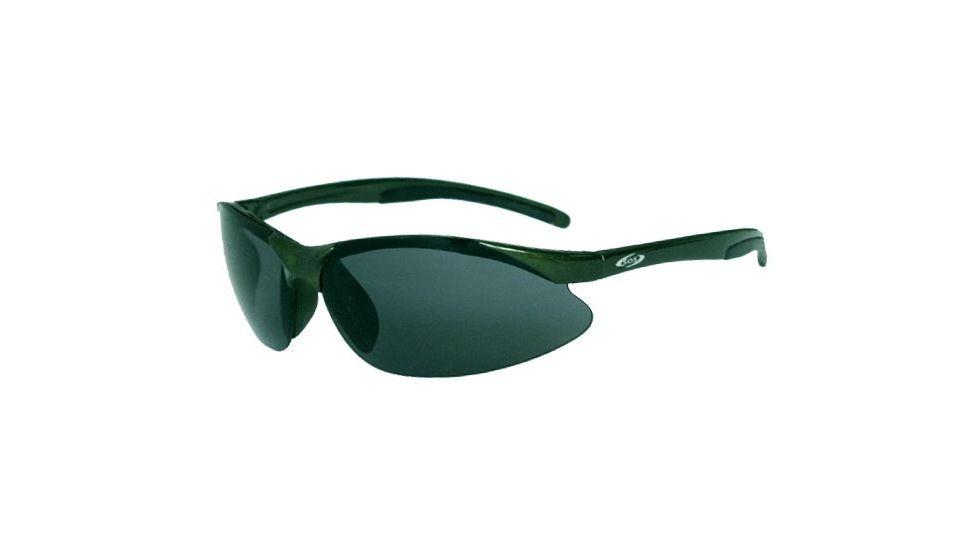 Sos X Change / Vector Sunglasses, Frame - Hunter Green, Lens - Pc Green Xlt, Smoke, Yellow