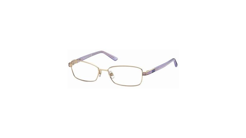 Swarovski SK5027 Eyeglass Frames - Shiny Rose Gold Frame Color