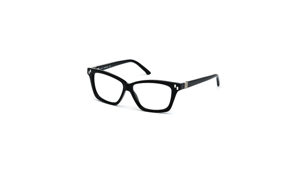 Swarovski SK5070 Eyeglass Frames - Shiny Black Frame Color