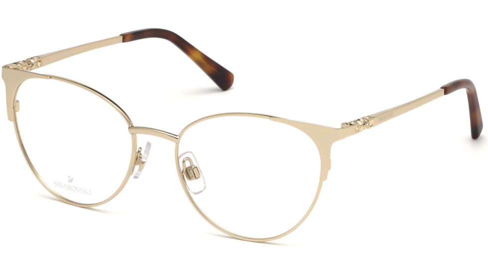 Swarovski SK5286 Eyeglass Frames - Gold Frame Color, Gold Lens Color