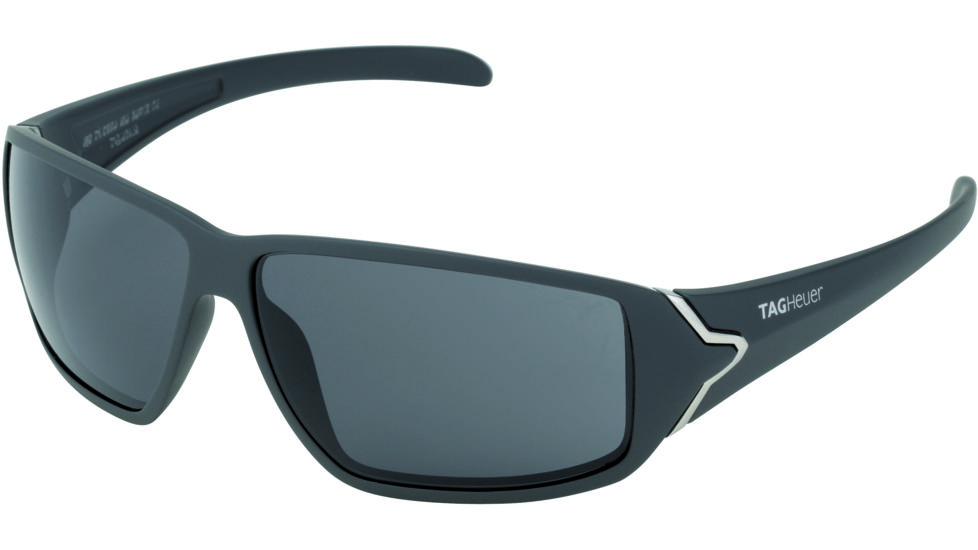 Tag Heuer Racer Sunglasses, Sand Polished Frame/Grey Temples, Grey Outdoor Lens 9203-103