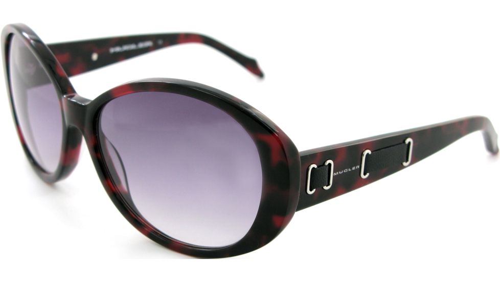 Thierry Mugler Progressive Sunglasses10198 Red Tortoise; Women Frame, Women, 58-15-130 10198-C3PROG