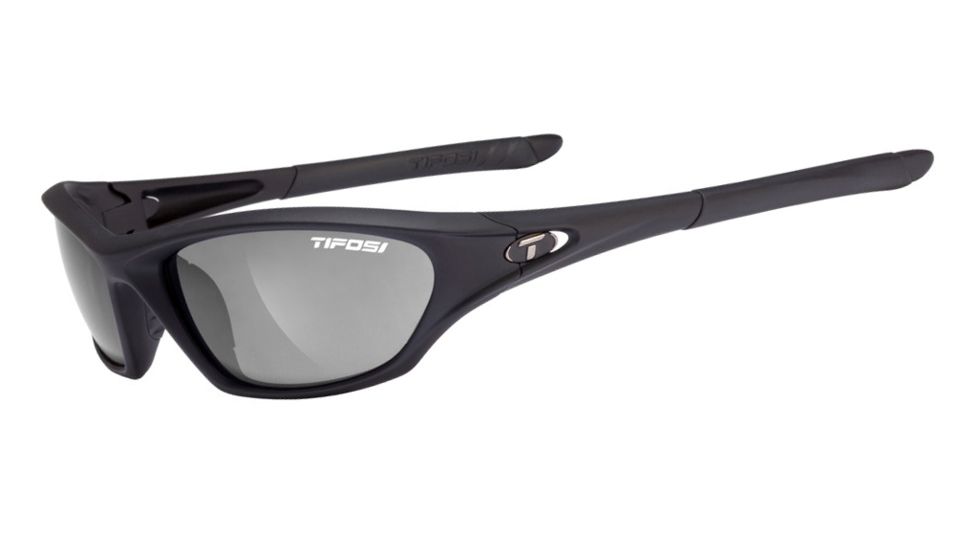 Tifosi Core Sunglasses - Matte Black Frame, Smoke Lenses 0200400170