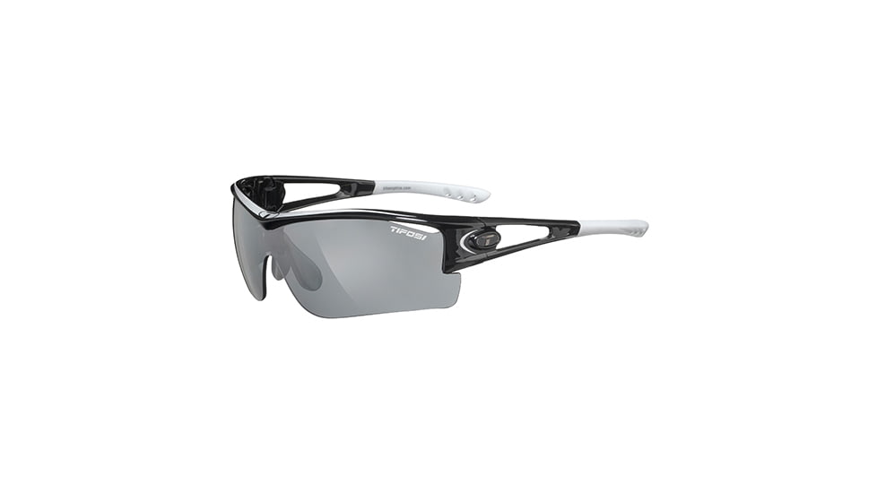 Tifosi Optics Logic XL w/ EC, GT, Smoke Lenses, Race Silver Frame 0060202115