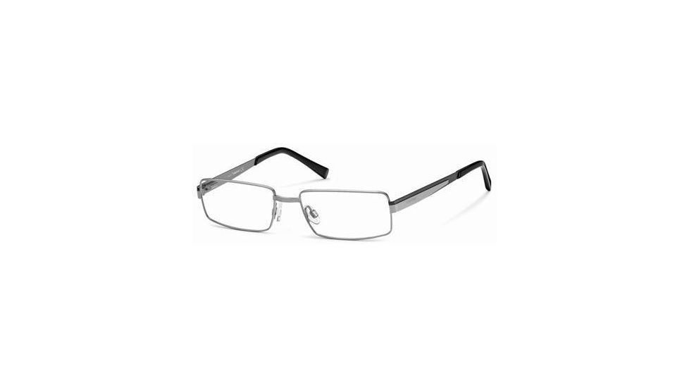 Timberland TB1218 Eyeglass Frames - Shiny Light Ruthenium Frame Color